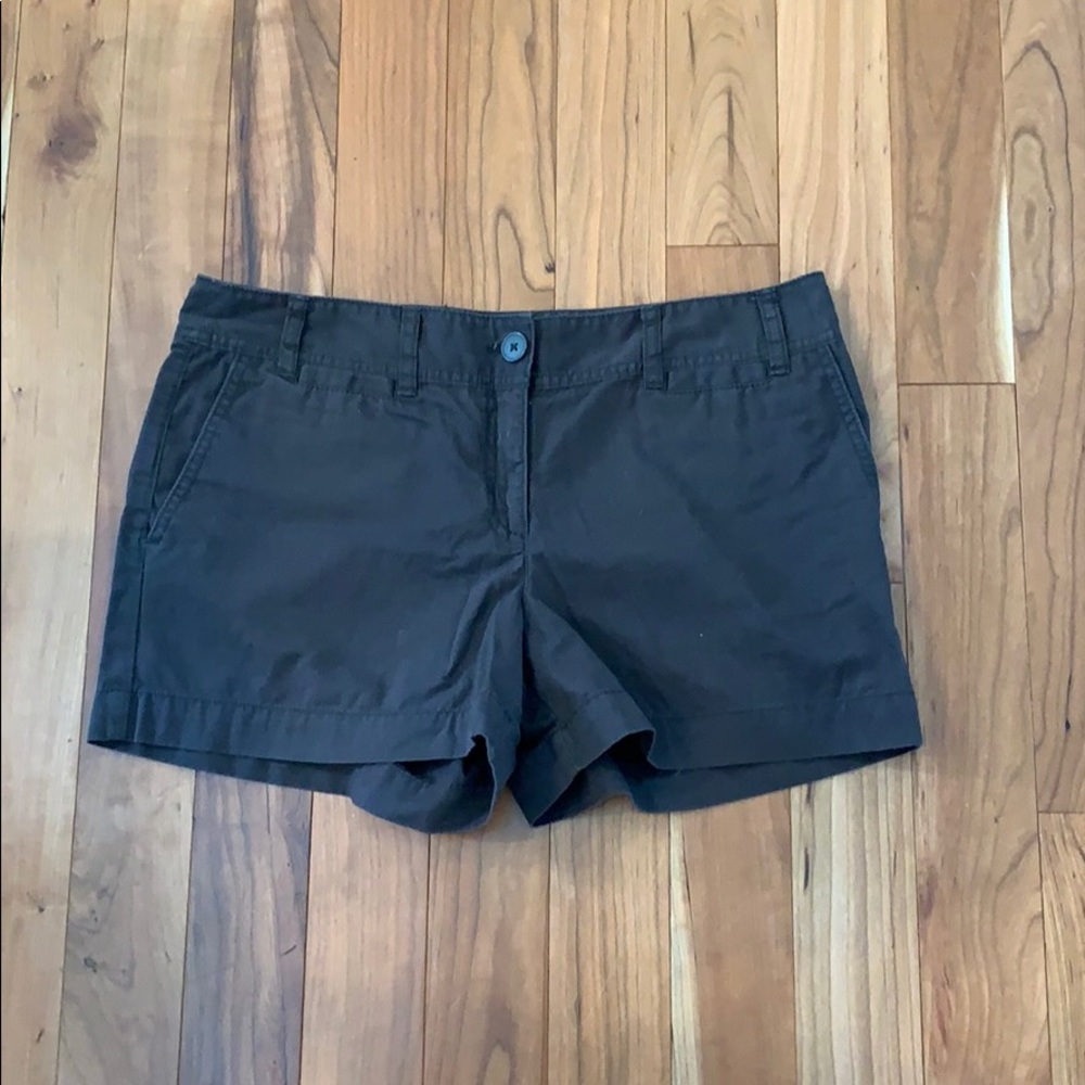 Dark brown loft shorts size 8